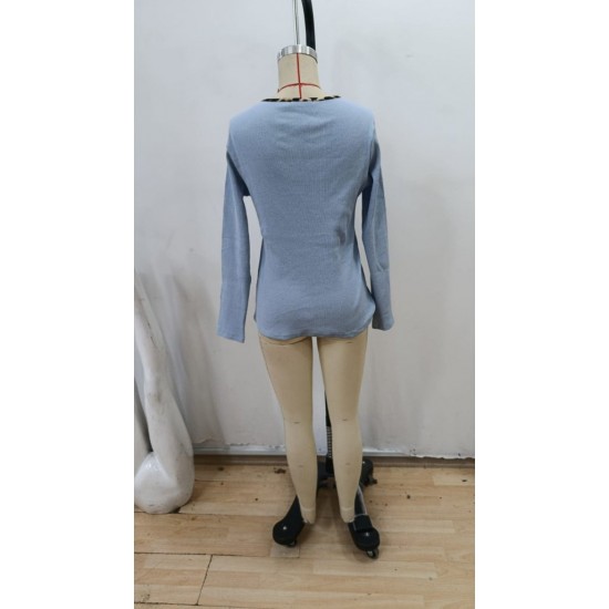 Kadın Uzun Kollu V Yakalı Kaşkorse Bluz, 28771 Kadın Uzun Kollu V Yakalı Kaşkorse Bluz, 28771