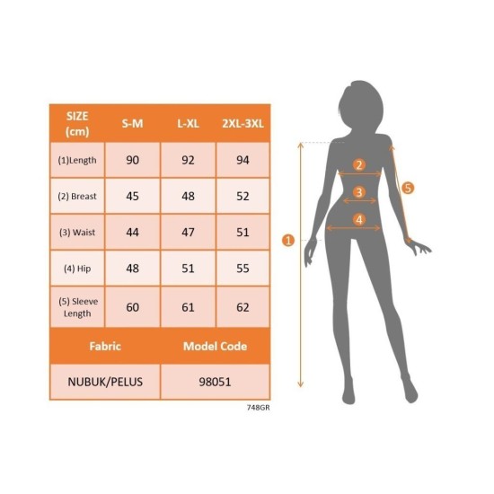 Kadın Uzun Kollu Yakalı Düğmeli Süet Mini Manto, 28762 Kadın Uzun Kollu Yakalı Düğmeli Süet Mini Manto, 28762