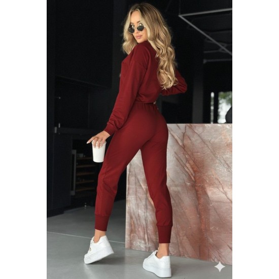 Kadın Uzun Kollu V Yakalı Viskon Iki Iplik Bluz Ve Pantolon Ikili Takım , 28800