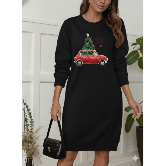 Kadın Uzun Kollu Bisiklet Yaka Desenli Viskon Iki Iplik Elbise , 28818 Kadın Uzun Kollu Bisiklet Yaka Desenli Viskon Iki Iplik Elbise , 28818