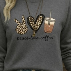 Kadın Uzun Kollu Bisiklet Yaka Kalp Desenli Viskon Iki Iplik Bluz , 28852 Kadın Uzun Kollu Bisiklet Yaka Kalp Desenli Viskon Iki Iplik Bluz , 28852