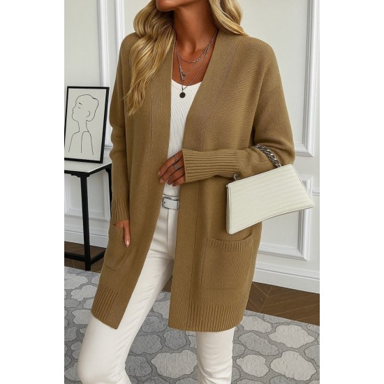 Kadın Uzun Kollu önü Açık Triko Hırka, 28877 Kadın Uzun Kollu önü Açık Triko Hırka, 28877