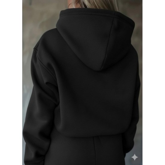 Kadın Uzun Kollu Nope Baskılı Beli Ribanalı Ikili Takım , 28896 Kadın Uzun Kollu Nope Baskılı Beli Ribanalı Ikili Takım , 28896