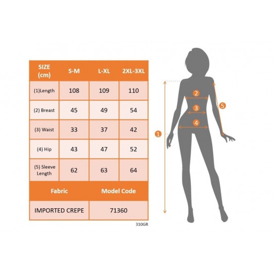 Kadın Uzun Kollu Geometrik Yaka Midi Ithal Krep Elbise , 28883