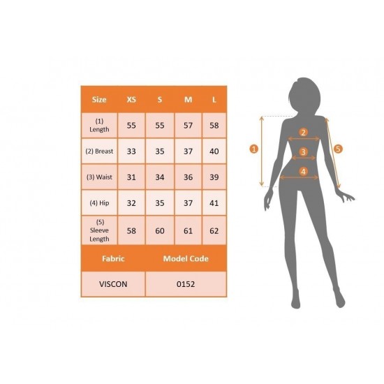 Kadın Uzun Kollu Balıkçı Yaka Viskon Bluz, 28910