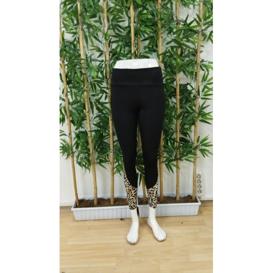 Kadın Yüksek Bel Leopar Detaylı Dalgıç Spor Tayt, 28916 Kadın Yüksek Bel Leopar Detaylı Dalgıç Spor Tayt, 28916