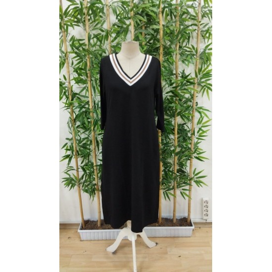 Kadın Uzun Kollu V şerit Yakalı Viskon Iki Iplik Elbise , 28930 Kadın Uzun Kollu V şerit Yakalı Viskon Iki Iplik Elbise , 28930