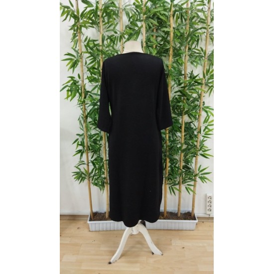 Kadın Uzun Kollu V şerit Yakalı Viskon Iki Iplik Elbise , 28930 Kadın Uzun Kollu V şerit Yakalı Viskon Iki Iplik Elbise , 28930