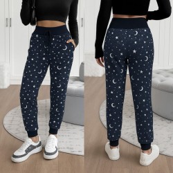 Kadın Yüksek Bel Bağcıklı Desenli Iki Iplik Pantolon , 28971 Kadın Yüksek Bel Bağcıklı Desenli Iki Iplik Pantolon , 28971