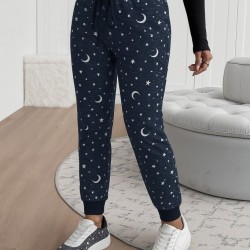 Kadın Yüksek Bel Bağcıklı Desenli Iki Iplik Pantolon , 28971 Kadın Yüksek Bel Bağcıklı Desenli Iki Iplik Pantolon , 28971