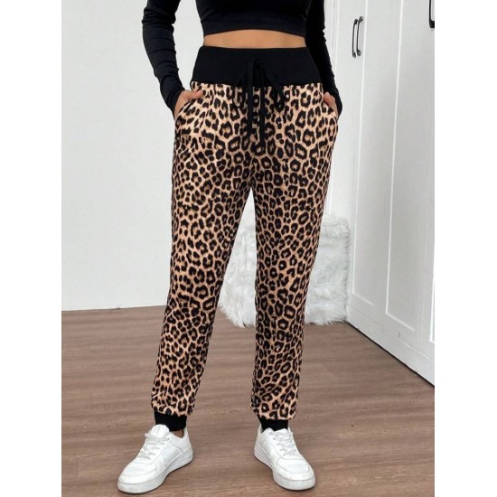 Kadın Yüksek Bel Bağcıklı Desenli Iki Iplik Pantolon , 28970 Kadın Yüksek Bel Bağcıklı Desenli Iki Iplik Pantolon , 28970