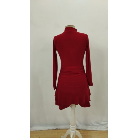 Kadın Uzun Kollu Balıkçı Yaka Mini Fırfırlı Sandy Elbise , 28483 Kadın Uzun Kollu Balıkçı Yaka Mini Fırfırlı Sandy Elbise , 28483