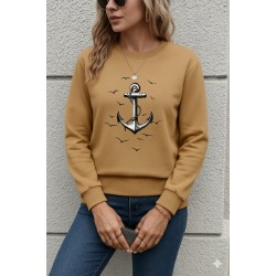 Kadın Uzun Kollu Bisiklet Yaka Desenli Viskon Iki Iplik Bluz, 29005 Kadın Uzun Kollu Bisiklet Yaka Desenli Viskon Iki Iplik Bluz, 29005