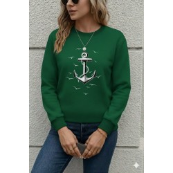 Kadın Uzun Kollu Bisiklet Yaka Desenli Viskon Iki Iplik Bluz, 29003 Kadın Uzun Kollu Bisiklet Yaka Desenli Viskon Iki Iplik Bluz, 29003