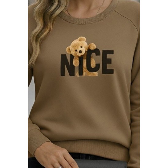 Kadın Uzun Kollu Bisiklet Yaka Viskon Iki Iplik Bluz , 29021 Kadın Uzun Kollu Bisiklet Yaka Viskon Iki Iplik Bluz , 29021