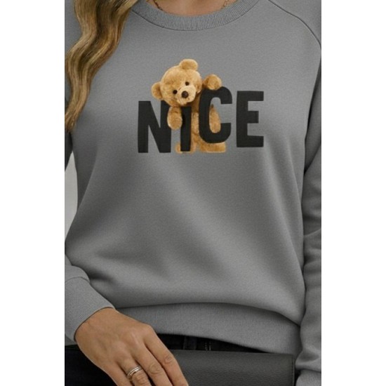 Kadın Uzun Kollu Bisiklet Yaka Viskon Iki Iplik Bluz , 29020 Kadın Uzun Kollu Bisiklet Yaka Viskon Iki Iplik Bluz , 29020