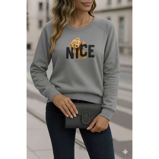 Kadın Uzun Kollu Bisiklet Yaka Viskon Iki Iplik Bluz , 29020 Kadın Uzun Kollu Bisiklet Yaka Viskon Iki Iplik Bluz , 29020