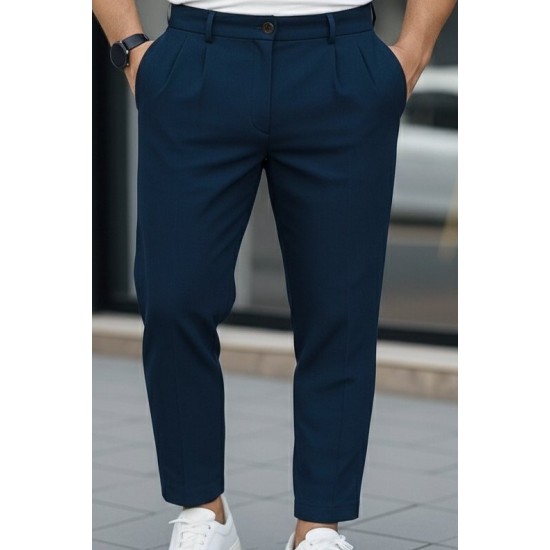 Erkek Belden Düğmeli Cepli Dokuma Pantolon , 29009 Erkek Belden Düğmeli Cepli Dokuma Pantolon , 29009