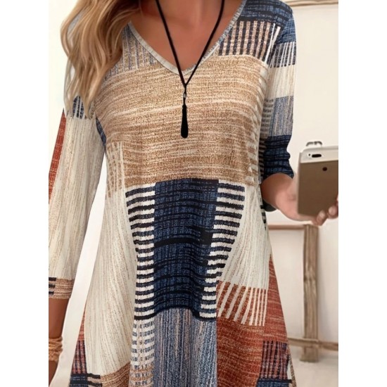 Kadın Uzun Kollu V Yaka Süprem Mini Elbise , 29030 Kadın Uzun Kollu V Yaka Süprem Mini Elbise , 29030