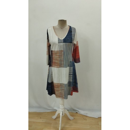 Kadın Uzun Kollu V Yaka Süprem Mini Elbise , 29030 Kadın Uzun Kollu V Yaka Süprem Mini Elbise , 29030