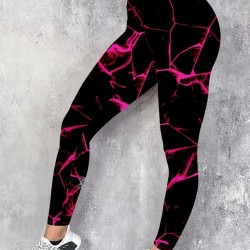 Kadın Yüksek Bel Renk Detaylı Dalgıç Tayt , 29027