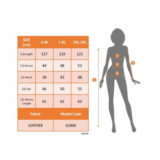 Kadın Uzun Kollu V Yakalı Deri Midi Elbise , 29038