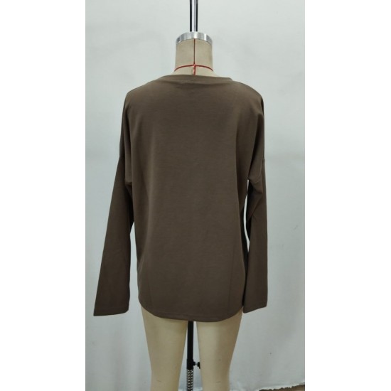 Kadın Uzun Kollu V Yakalı Viskon Iki Iplik Bluz , 29072 Kadın Uzun Kollu V Yakalı Viskon Iki Iplik Bluz , 29072