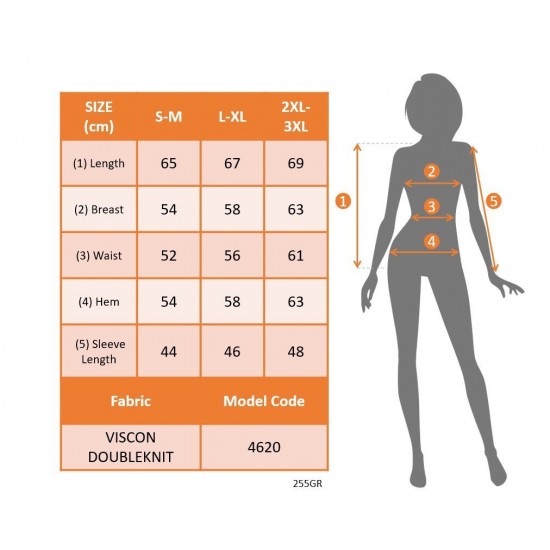 Kadın Uzun Kollu V Yakalı Viskon Iki Iplik Bluz , 29071