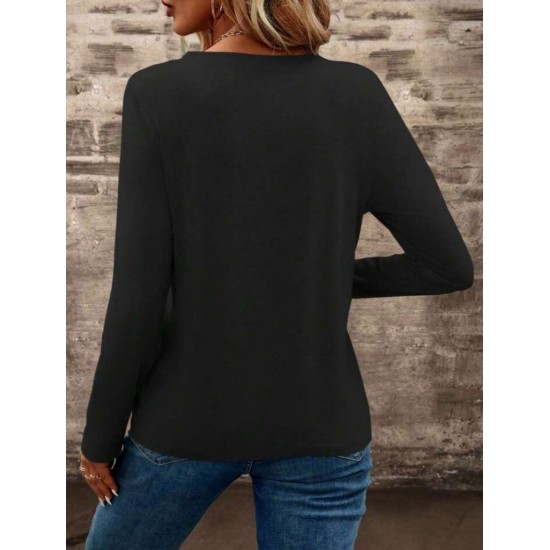 Kadın Uzun Kollu Cepli V Yakalı Viskon Iki Iplik Bluz , 29112 Kadın Uzun Kollu Cepli V Yakalı Viskon Iki Iplik Bluz , 29112