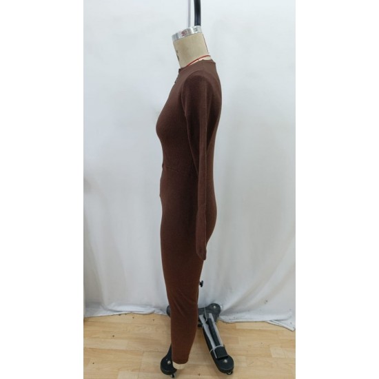 Kadın Uzun Kollu Fermuarlı Kaşkorse Tulum , 29106