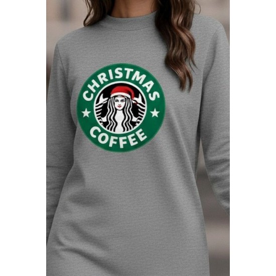 Kadın Uzun Kollu Bisiklet Yaka Viskon Iki Iplik Bluz , 29126