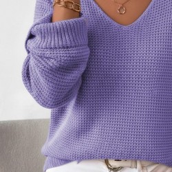 Kadın Uzun Kollu V Yakalı Düğmeli Triko Bluz , 29143 Kadın Uzun Kollu V Yakalı Düğmeli Triko Bluz , 29143