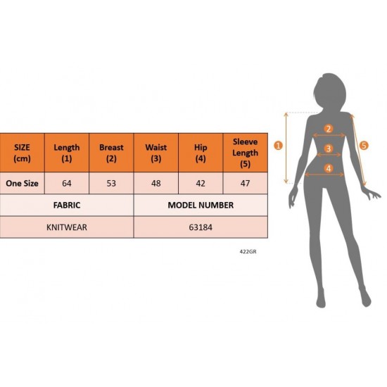 Kadın Uzun Kollu V Yakalı Düğmeli Triko Bluz , 29143