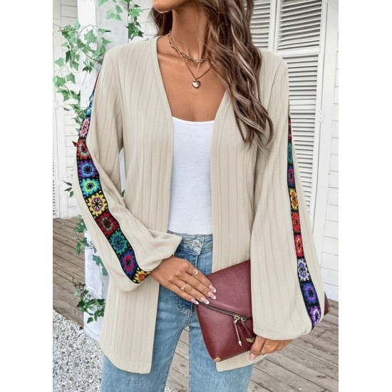 Kadın Uzun Kollu önü Açık şardonlu Kaşkorse Ceket , 29159