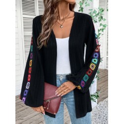 Kadın Uzun Kollu önü Açık şardonlu Kaşkorse Ceket , 29158