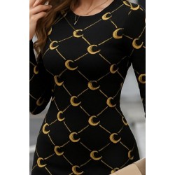 Kadın Bisiklet Yaka Uzun Kol Triko Mini Boy Elbise, 29162 Kadın Bisiklet Yaka Uzun Kol Triko Mini Boy Elbise, 29162