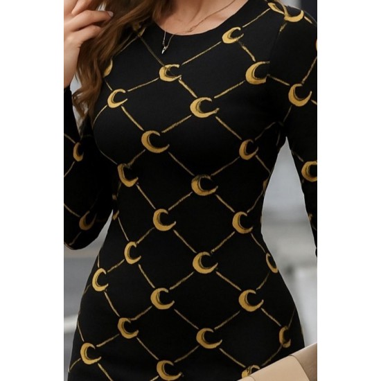 Kadın Bisiklet Yaka Uzun Kol Triko Mini Boy Elbise, 29162 Kadın Bisiklet Yaka Uzun Kol Triko Mini Boy Elbise, 29162