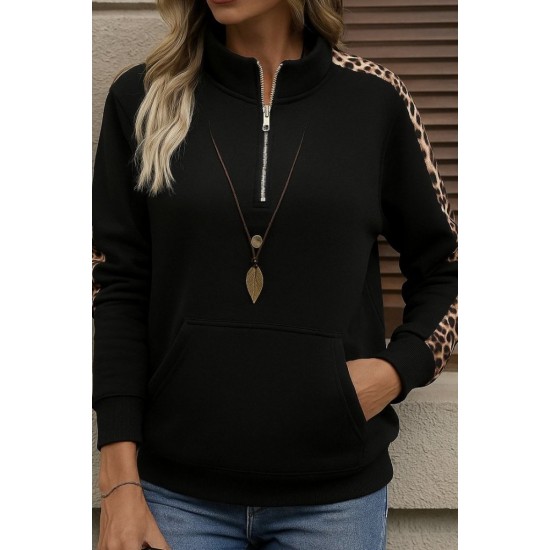 Kadın Uzun Kollu Balıkçı Yaka önden Fermuarlı Polar Bluz, 29161 Kadın Uzun Kollu Balıkçı Yaka önden Fermuarlı Polar Bluz, 29161