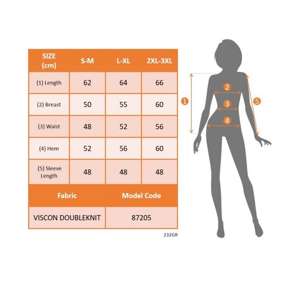 Kadın Uzun Kollu V Yakalı Viskon Iki Iplik Bluz , 29195