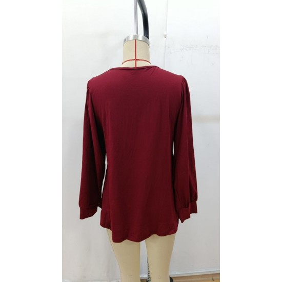 Kadın Uzun Kollu Yuvarlak Yaka Nervürlü Bluz , 29220 Kadın Uzun Kollu Yuvarlak Yaka Nervürlü Bluz , 29220