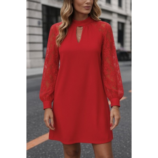 Kadın Uzun Kollu Damla Detaylı Sandy Mini Elbise, 29239 Kadın Uzun Kollu Damla Detaylı Sandy Mini Elbise, 29239