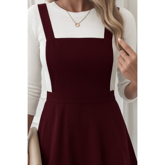 Kadın Askılı Sırttan çapraz Detaylı Kısa Kiloş Kadife Mini Elbise , 29247 Kadın Askılı Sırttan çapraz Detaylı Kısa Kiloş Kadife Mini Elbise , 29247