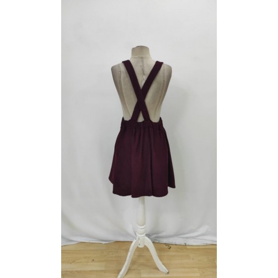 Kadın Askılı Sırttan çapraz Detaylı Kısa Kiloş Kadife Mini Elbise , 29247 Kadın Askılı Sırttan çapraz Detaylı Kısa Kiloş Kadife Mini Elbise , 29247