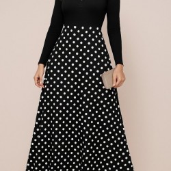 Kadın Uzun Kollu önü Düğmeli Viskon Bluz Eteği örme Maxi Krep Elbise , 29246 Kadın Uzun Kollu önü Düğmeli Viskon Bluz Eteği örme Maxi Krep Elbise , 29246