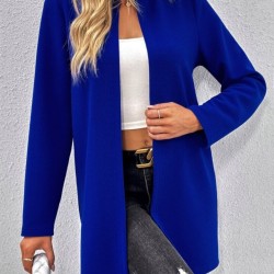 Kadın Uzun Kollu önü Açık Uzun Modal Ceket , 29285