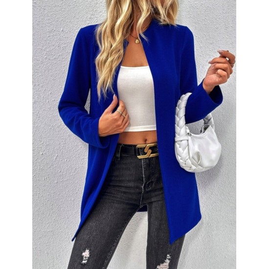 Kadın Uzun Kollu önü Açık Uzun Modal Ceket , 29285