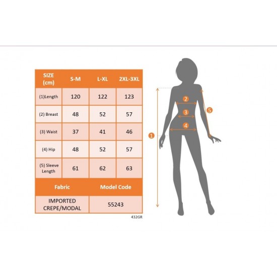 Kadın Uzun Kollu Bisiklet Yaka Ithal Krep Bluz Alt Desenli Modal Midi Elbise, 29300 Kadın Uzun Kollu Bisiklet Yaka Ithal Krep Bluz Alt Desenli Modal Midi Elbise, 29300