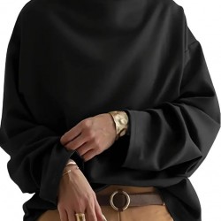 Kadın Uzun Kollu Geniş Balıkçı Yaka Modal Bluz , 29299 Kadın Uzun Kollu Geniş Balıkçı Yaka Modal Bluz , 29299