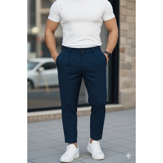 Erkek Belden Düğmeli Cepli Dokuma Pantolon , 29318 Erkek Belden Düğmeli Cepli Dokuma Pantolon , 29318