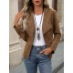 Kadın Uzun Kollu önü Açık Yakalı Süet Ceket, 29336 Kadın Uzun Kollu önü Açık Yakalı Süet Ceket, 29336